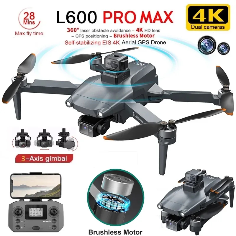 Drone Gimbal Case - L600 PRO MAX GPS Drone Profesyonel
