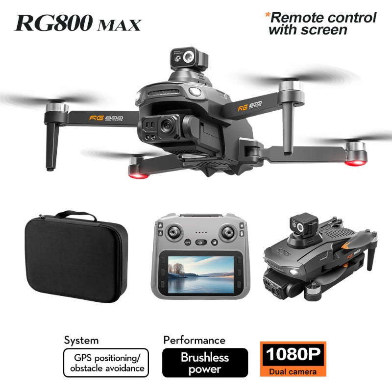 YENI RG800 MAX Drone 1080 P HD - Drone Gimbal 2 Axis incelemesi ve fiyatı