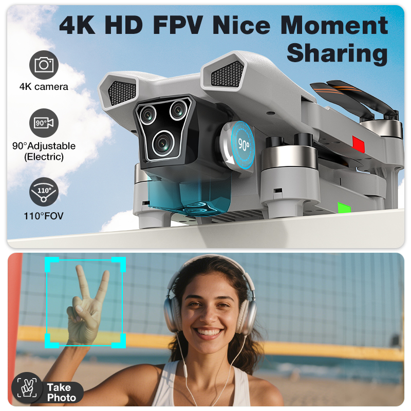 YENİ Sıcak L017 Pro Drone Fırç - Drone Gimbal 2 Axis incelemesi ve fiyatı
